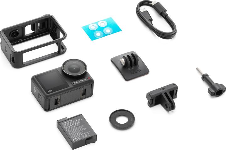 Produktbild DJI Osmo Action 4 Standard Combo (120p, Bluetooth, WLAN)
