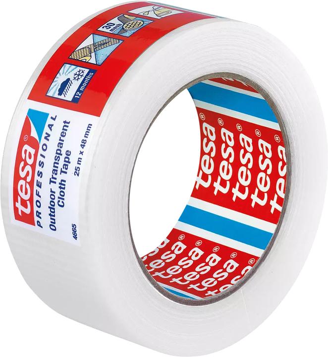 Produktbild tesa ® Outdoor UV Gewebeband transp. (48 mm)