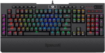 Produktbild Redragon K586 Brahma RGB Tastatur USB QWERTY US Englisch (Eng. Int.)