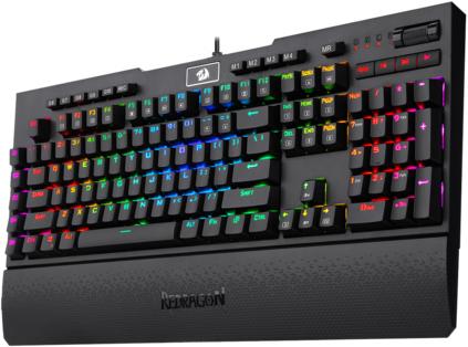 Produktbild Redragon K586 Brahma RGB Tastatur USB QWERTY US Englisch (Eng. Int.)