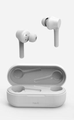 Produktbild Havit i92 TRUE WIRELESS SPORTS HEADPHONES White Kopfhörer Kabellos im Ohr Musik Weiss (Kabellos)