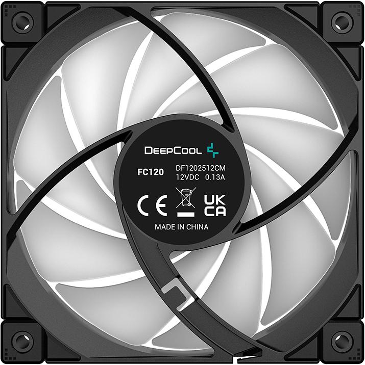 Actual product image Deepcool FC120 (120 mm, 3 x)
