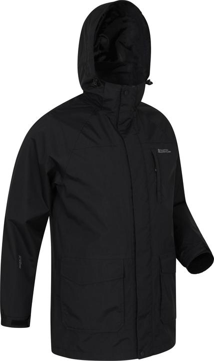 Immagine prodotto Mountain Warehouse Glacier II Giacca Impermeabile Lungo Uomo (L)