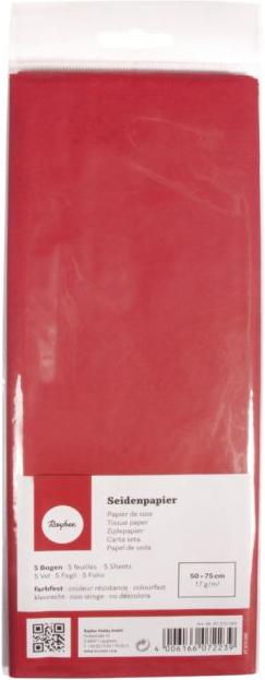 Produktbild Rayher 67270284 Kunstpapier 5 Blätter (17 g/m², 1 x)