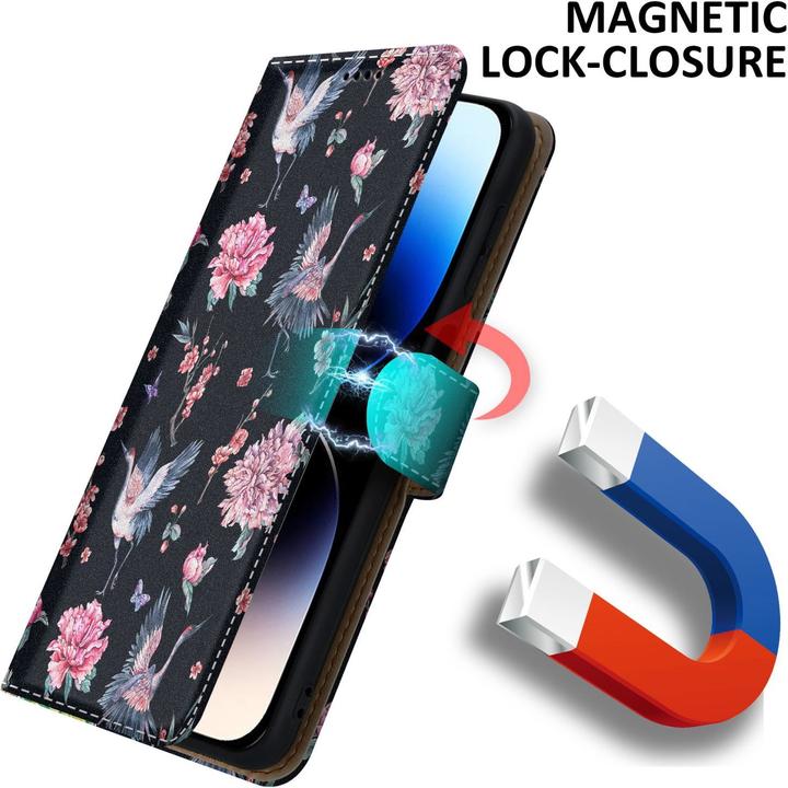 Produktbild Cadorabo Hülle für Apple iPhone 14 PRO MAX im Book Print Style (Apple iPhone 14 Pro Max)