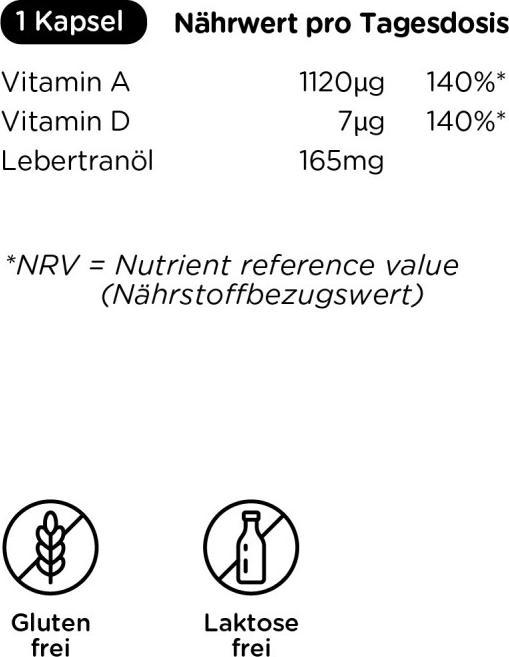 Produktbild Kanela Lebertranöl Kapseln (300 Stk) (300 Stück, Kapseln)