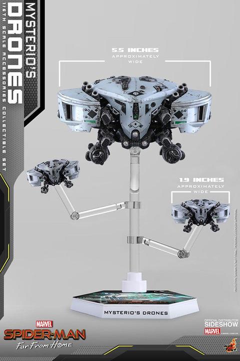 Produktbild Hot Toys Spider-Man: Far From Home “Mysterio’s Drones” 1/6 Zubehör-Set