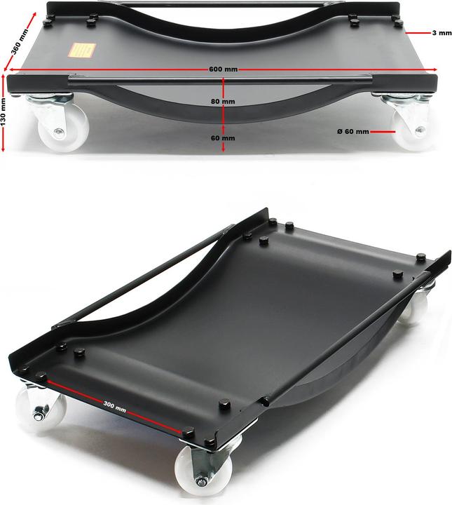 Actual product image Wiltec Car transport tray
