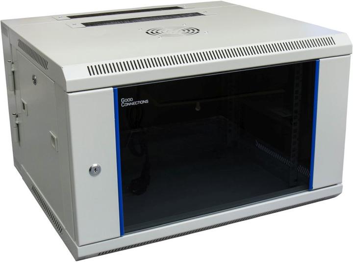 Image du produit Alcasa GC-R0009 Étagère murale en rack 6U (6 HE, Rack 19 pouces)