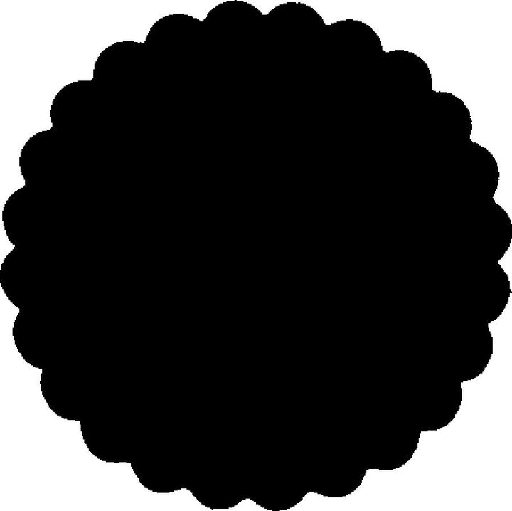 Actual product image VBS Magnetic punch "Circle round serrated, Ø 35 mm