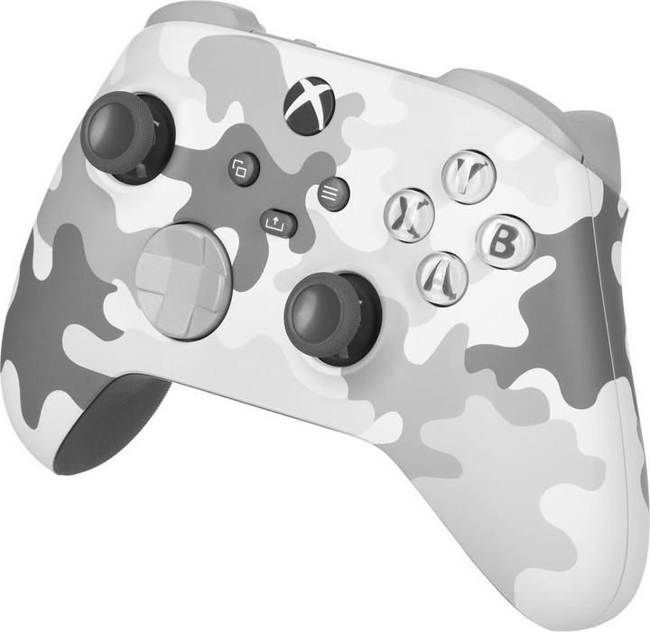 Actual product image Microsoft Xbox Wireless Controller - Arctic Camo (Special Edition) (PC, Xbox Series X, Xbox Series S, iOS, Android)