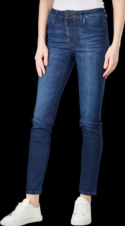 Actual product image Mustang Mid Waist Shelby Jeans Slim (Jasmin New) Mid Blue (W34/L36)