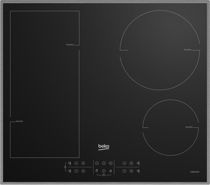 Beko HII 64200 FMTX Kochfeld Integriert Zonen-Induktionskochfeld 4 Zone(n)