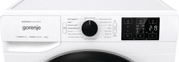 Actual product image Gorenje WNEI 84 BPS Washing machine front loader B (8 kg, Left)
