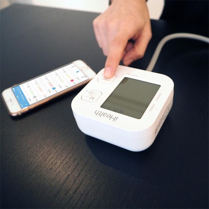Image du produit iHealth Tensiomètre BP Track Wireless, écran tactile : Oui (Tensiomètre à bras)