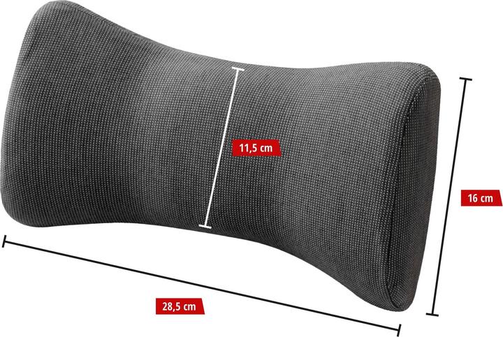 Immagine prodotto Walser Poggiatesta Jill Memory Foam nero (Cuscino per testa e collo)