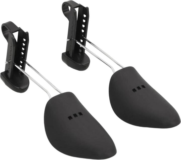 VidaXL Schuhspanner 5 Paar Schwarz EU 35-38 Kunststoff,Farbe (36, 10 x)