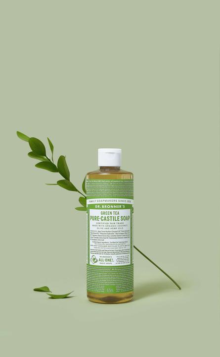 Dr. Bronner's Green Tea 475ml (Flüssigseife, 475 ml)