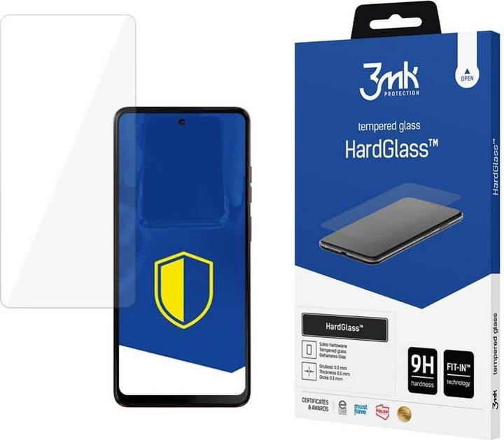 Actual product image 3MK Hard Glass (1 Piece, Motorola Moto G24, Motorola Moto G04, Motorola Moto G34)