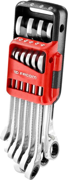 Actual product image Facom Ratchet spanner set (19 mm, 8 mm, 10 mm, 12 mm, 17 mm, 15 mm, 13 mm, 9 mm, 16 mm, 14 mm, 18 mm, 11 mm)