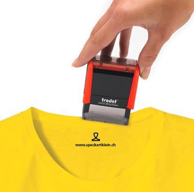 Produktbild Trodat Stempel Printy 4911TEXTI schwarz