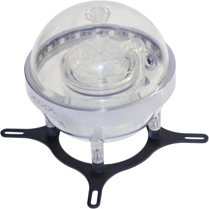 Produktbild Alphacool Eisball Digital RGB Plexi