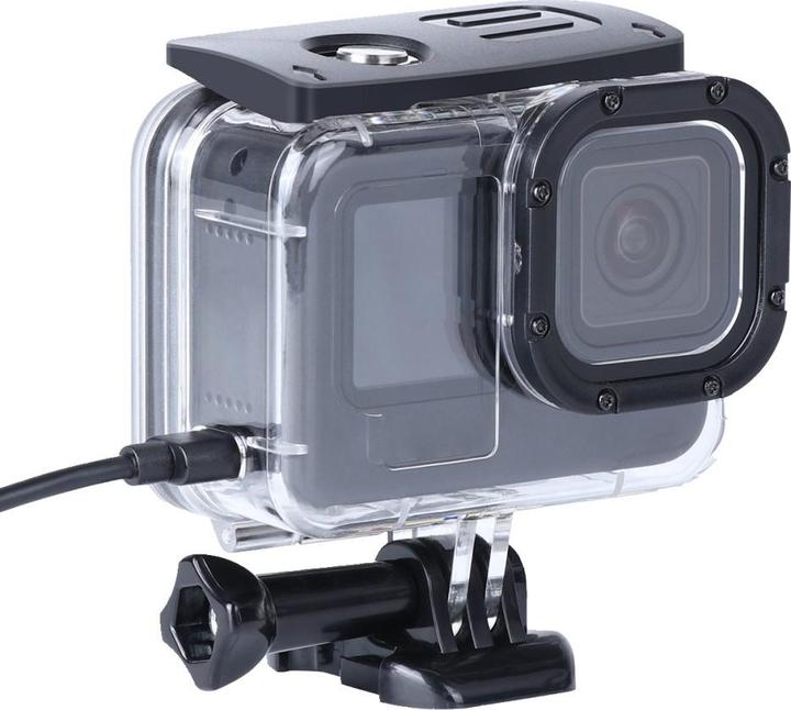 Ueli Express Boîtier GoPro Hero 12 / 11 / 10 / 9 avec ouverture pour câble (Hero 11 Noir, Hero 9 Noir, Hero 13 Noir, Hero 10 Noir, Hero 12 Noir)