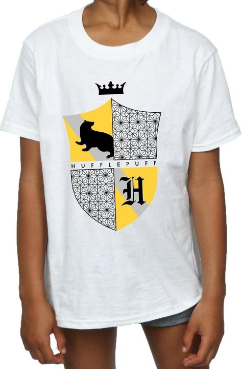 Produktbild Hufflepuff Shield TShirt Mädchen (140, 146)