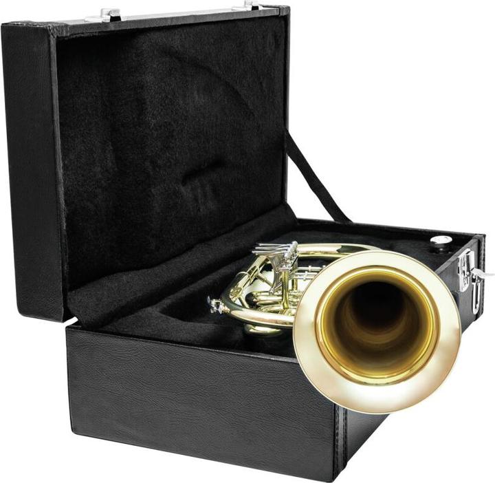 Actual product image Dimavery FH-310D Bb flugelhorn rotary valve (Flugelhorn, Rotary valve, B flat major)
