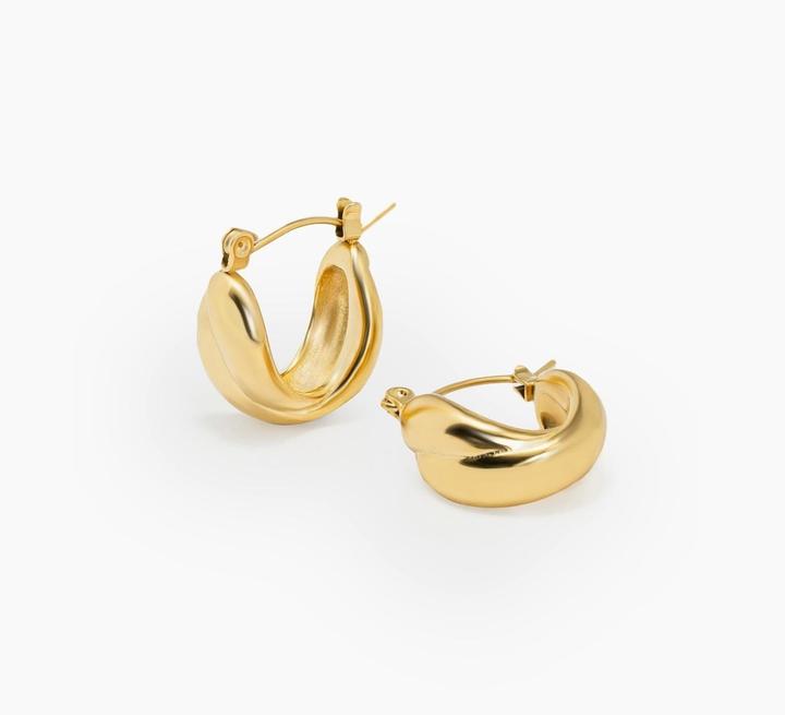 Image du produit Sensora Jewelry Boucles d'oreilles Double Hoops (Acier inoxydable)