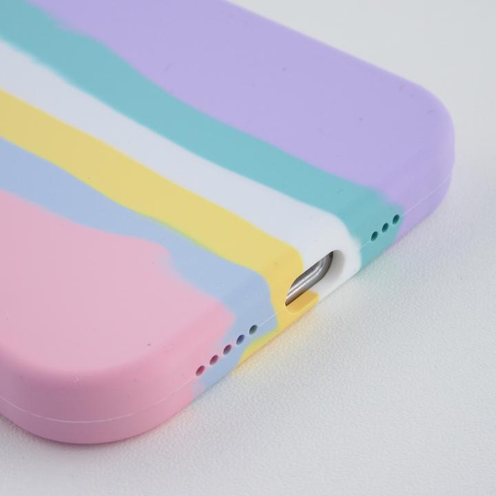 Produktbild PhoneLook Hülle Soft Touch multicolors rosa t (Apple iPhone 11)