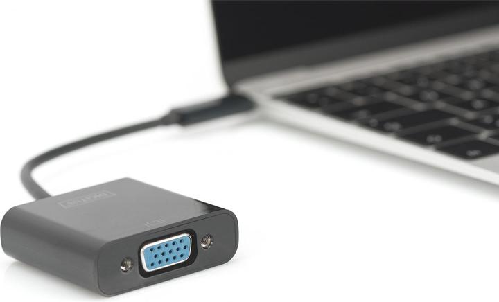 Produktbild Digitus USB zu VGA (VGA, USB Typ-C, 19.50 cm)
