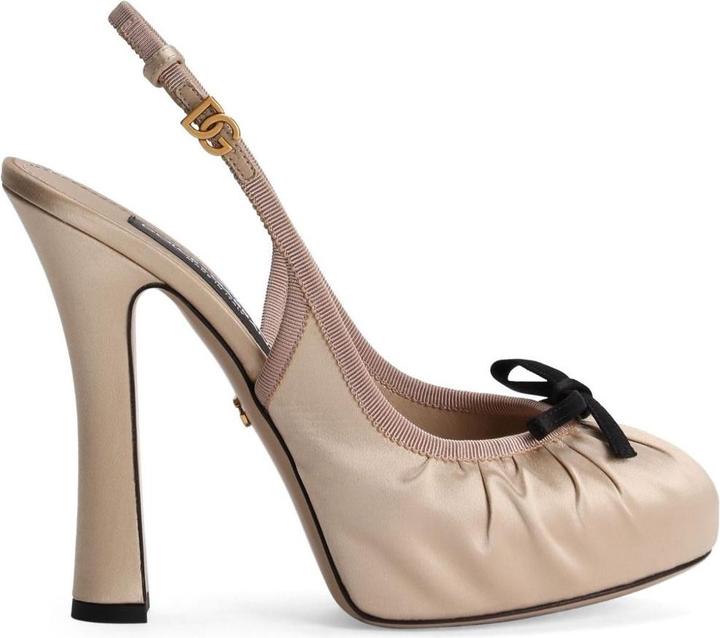 Actual product image Dolce & Gabbana With Heel Beige (37)