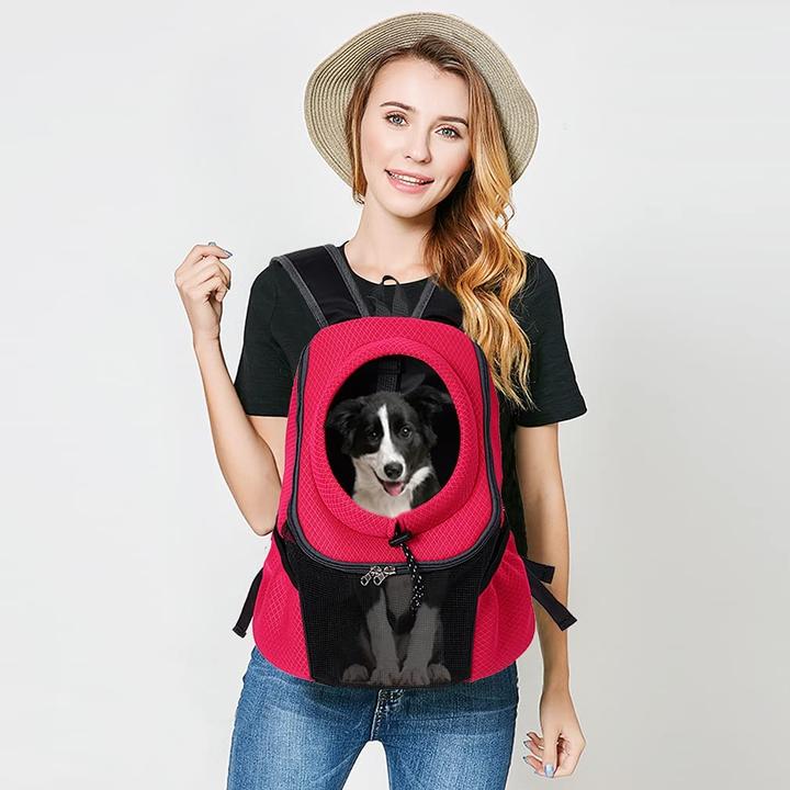 Image du produit GoGou Sac à dos pour chien (rouge)