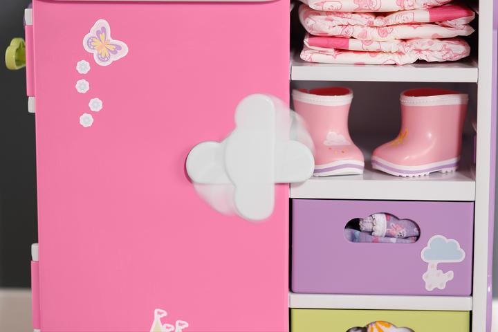 Actual product image Zapf Creation Rainbow wardrobe