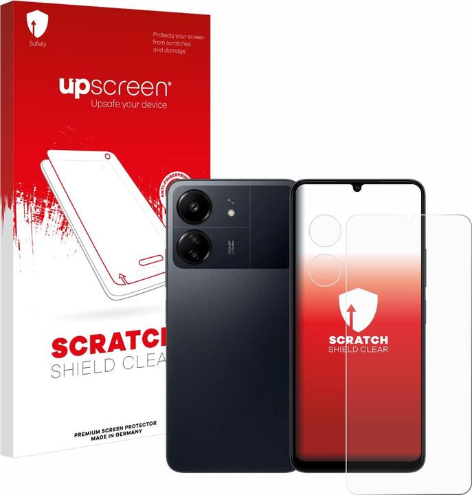 Image du produit upscreen Protection d'écran Scratch Shield (1 pièce(s), Xiaomi Poco C65)