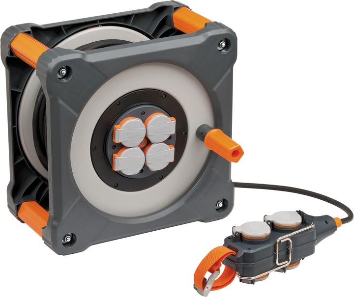 Brennenstuhl professioneleLINE kabelhaspel met Powerblock KC 5100 IP44 50+5m H07RN-F 3G1,5 (50 m, 1.50 mm²)
