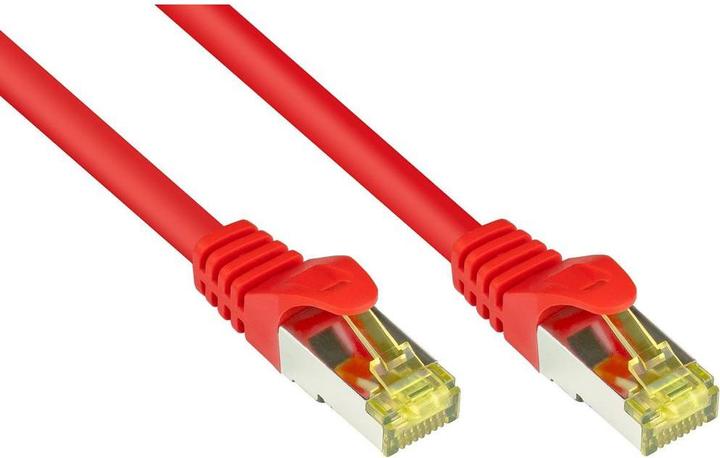Actual product image Good Connections RJ45 patch cable withCat.7 raw cable and snap-in lug protection (RNS®), S/FTP, PiMF, halogen-free (S/FTP, CAT7, 40 m)