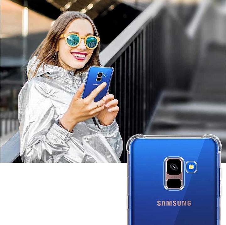 Image du produit Screenguard Samsung Galaxy A8 2018 Coque Crystal Soft Airbag Bumper (Samsung Galaxy A8 (2018))