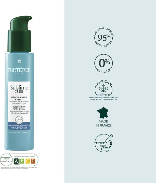 Immagine prodotto Rene Furterer Sublime Curl Creme (Pasta per capelli, 100 ml)