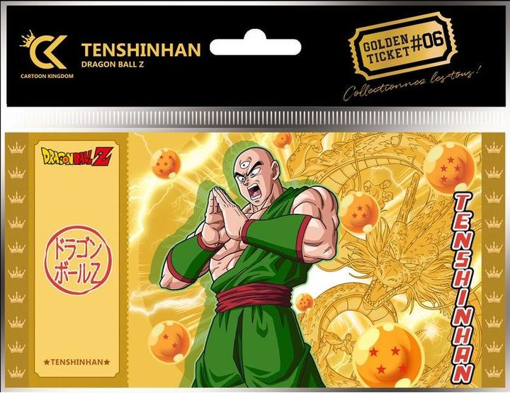 Produktbild Dragon Ball - Tenshinhan Golden Tickets Black Edition (Booster Pack)
