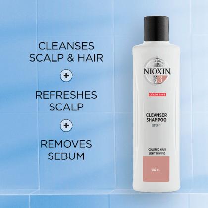 Actual product image Nioxin Cleanser Shampoo 3 (1000 ml, Liquid shampoo)