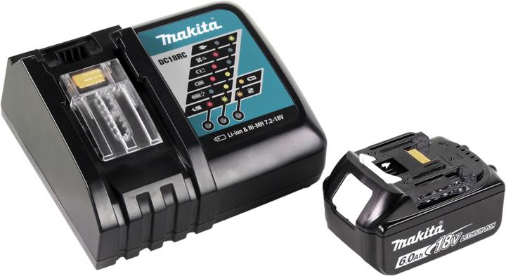 Image du produit Makita DHR 242 RG1J Marteau perforateur à batterie 18V 2,0J SDS-plus Brushless + 1x batterie 6,0Ah + (Fonctionnement sur batterie)