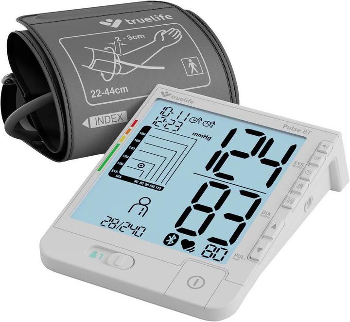 Produktbild Truelife Oberarm-Blutdruckmessgerät mit Bluetooth (Blutdruckmessgerät Oberarm)