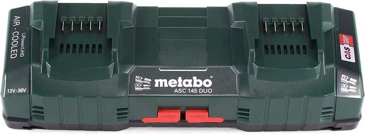 Immagine prodotto Metabo Set base 2x batteria Li-Power 18 V 4,0 Ah CAS Li-Ion ( 2x 625591000 ) + doppio caricatore (18 V)