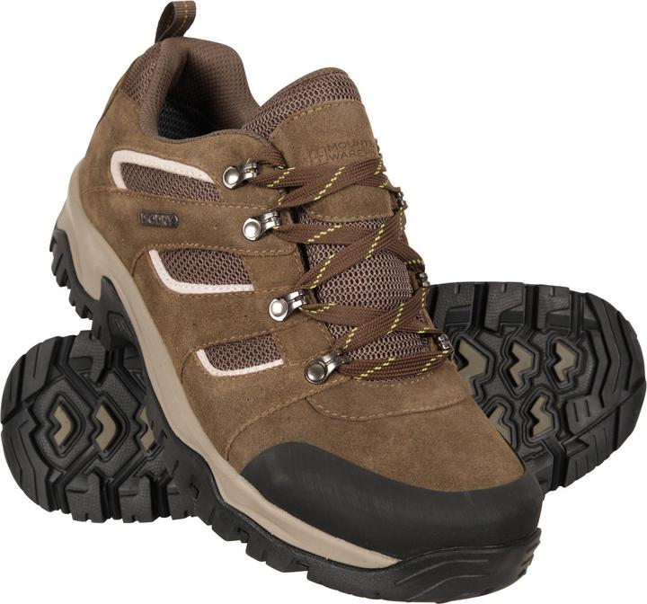 Immagine prodotto Mountain Warehouse Scarpe da passeggio impermeabili in pelle scamosciata Voyage Uomo (40)