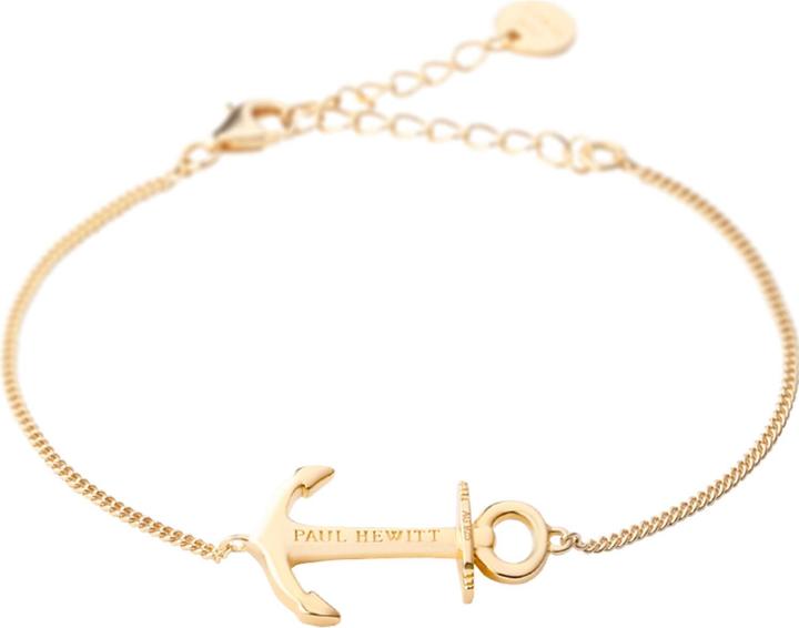 Actual product image Paul Hewitt Bracelet Anchor Spirit 18K Plated Gold (15.50 cm, Silver)