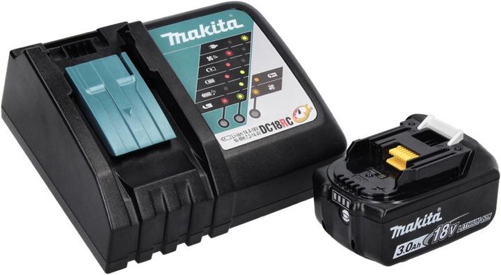 Actual product image Makita DUB 185 RF1 Akku Laubbläser Gebläse 18 V + 1x Akku 3,0 Ah + Ladegerät (Rechargeable battery operated, Leaf blower)