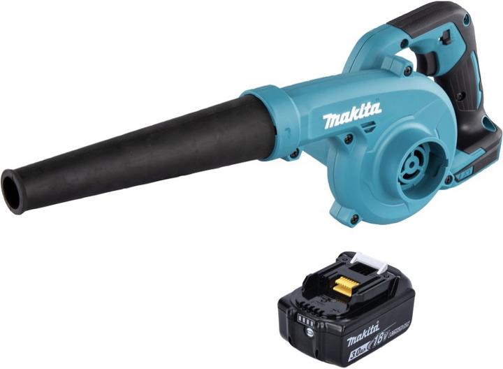 Productafbeelding Makita DUB 185 F1 Accu bladblazer 18 V + 1x accu 3.0 Ah - zonder lader (Oplaadbare batterij, Bladzuiger)