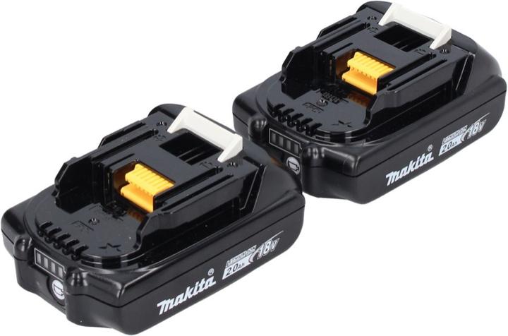 Produktbild Makita Akku Power Set 18 V mit 2x BL 1820 B Akku 2,0 Ah ( 2x 197254-9 ) (18 V)